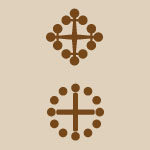 Kleeblattkreuz und Kugelstabkreuz